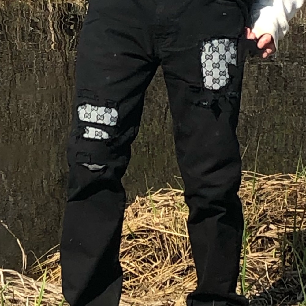 Custom Gucci Patched Levi Jeans ALL SIZES/STYLES